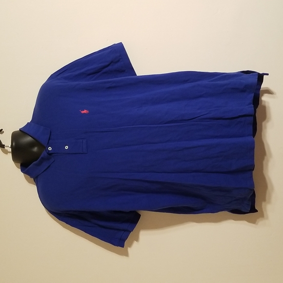 Polo by Ralph Lauren men's blue polo shirt - Picture 10 of 17